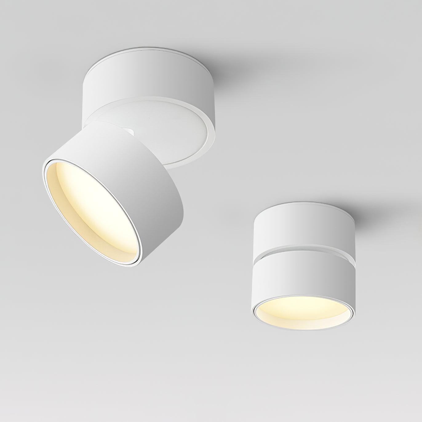 Moderne Verstelbare Plafondlamp met Warm Wit Licht - Aluminium LED Plafonniere voor Flexibele Verlichting