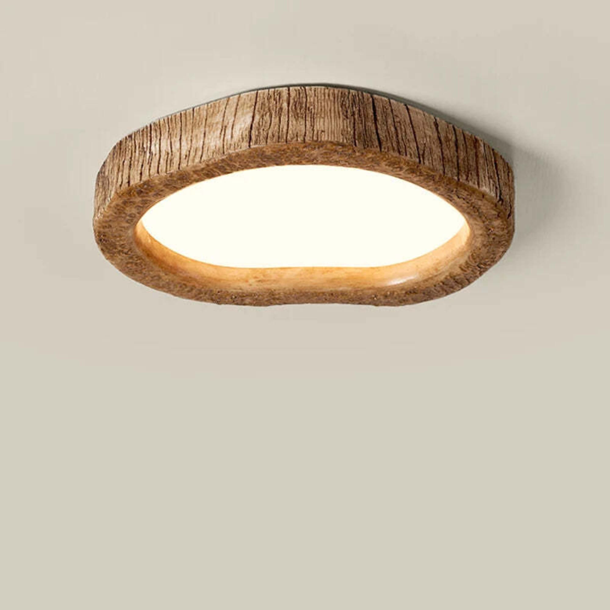 NARA - LED Plafondlamp 40 cm - Energiezuinige Verlichting met Modern Minimalistisch Design voor Slaapkamers 4