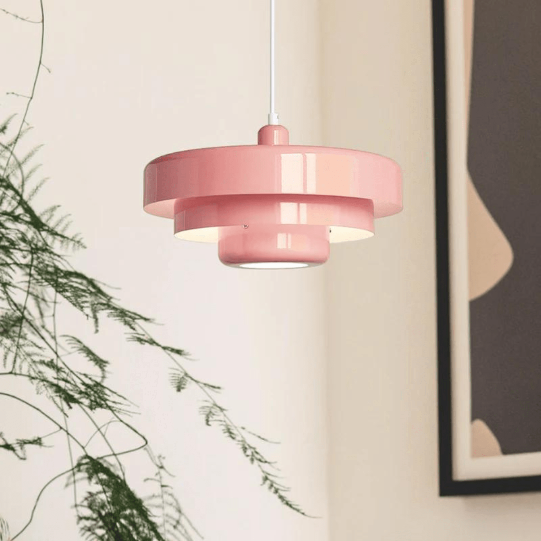 Vintage Hanglamp met Warme Gloed voor Eettafel – Industrieel Metaal en Glas, LED Verlichting voor Woonkamer en Eetkamer