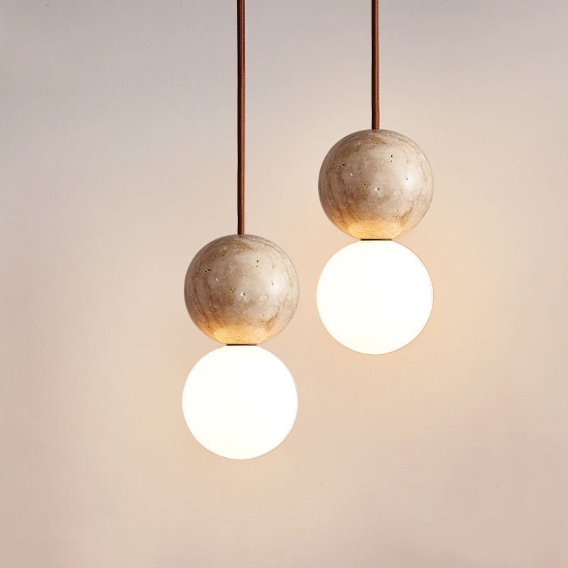 Wabi Sabi Hanglamp – Minimalistisch Design met Warmwitte Verlichting