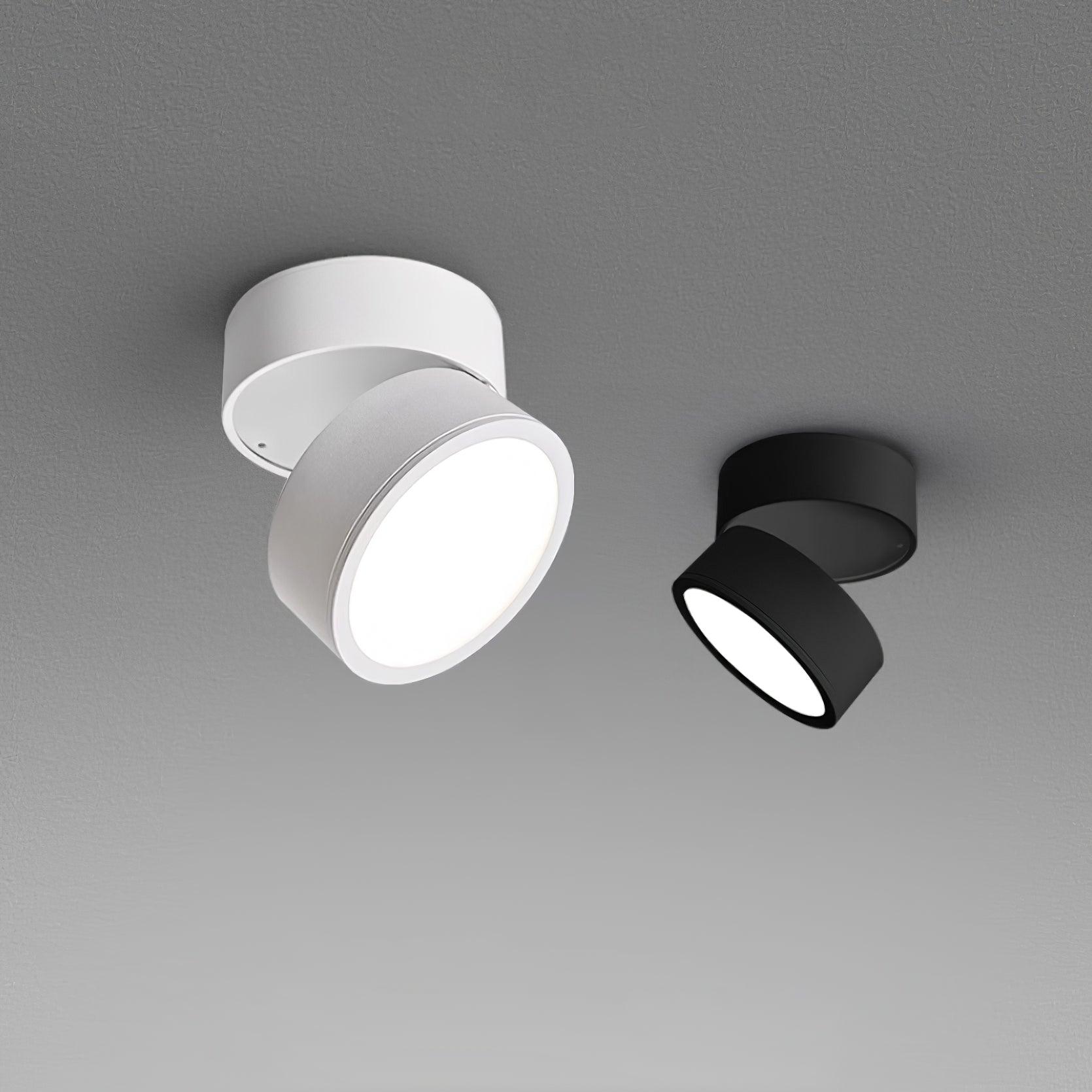 Moderne Verstelbare Plafondlamp met Warm Wit Licht - Aluminium LED Plafonniere voor Flexibele Verlichting