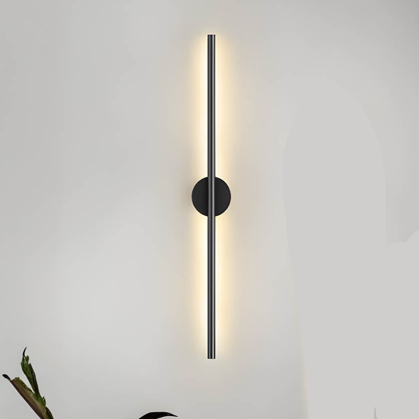 Moderne Wandlamp Lance – Zwarte Muurlamp met Ingebouwde LED voor Binnen, Minimalistisch Ontwerp, Perfect voor Elke Ruimte