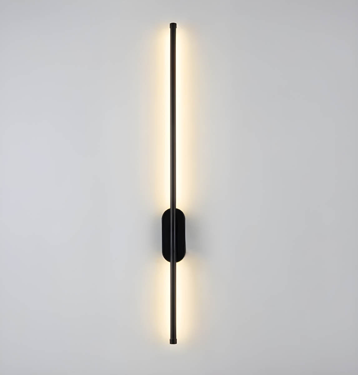 Moderne Wandlamp Lance – Zwarte Muurlamp met Ingebouwde LED voor Binnen, Minimalistisch Ontwerp, Perfect voor Elke Ruimte