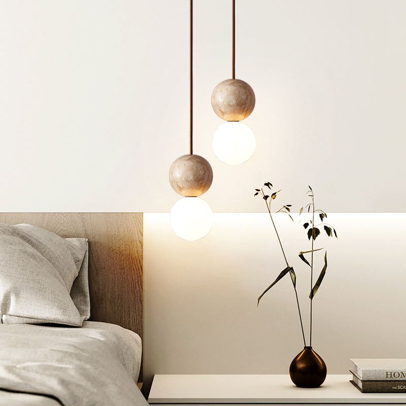 Wabi Sabi Hanglamp – Minimalistisch Design met Warmwitte Verlichting