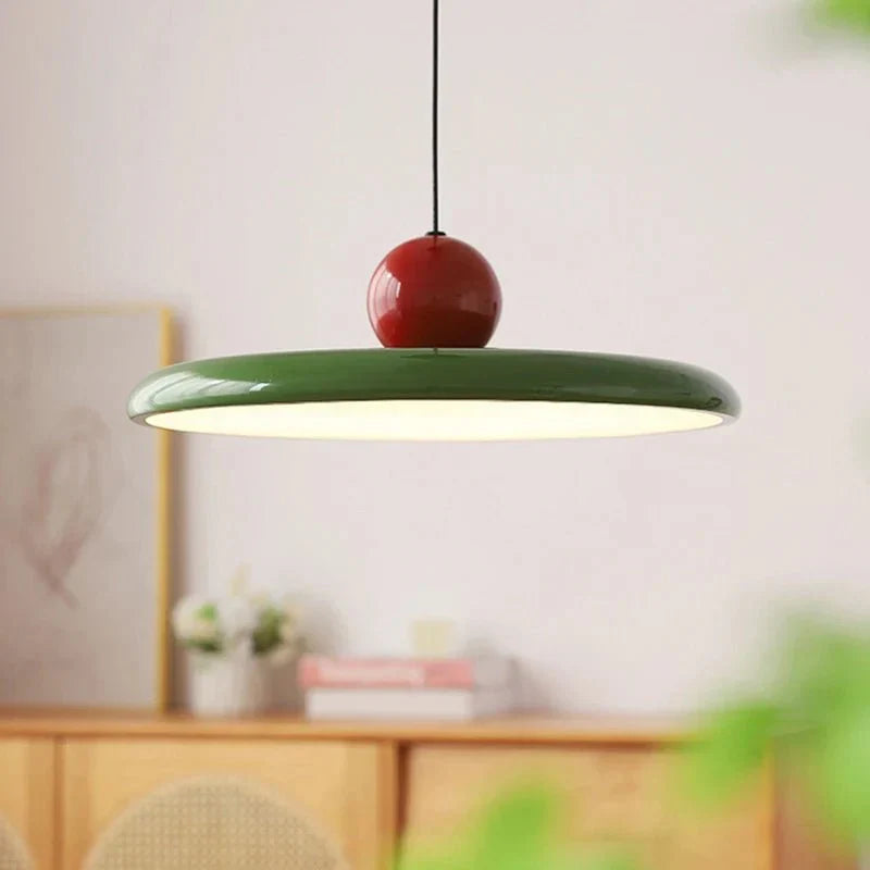 Bauhaus Hanglamp van Glas met LED Verlichting – Scandinavisch Design in Crème