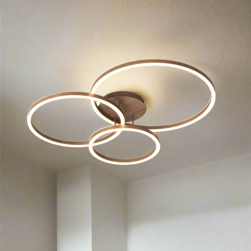 Moderne Ring Plafondlamp met LED Verlichting – Eigentijds Design voor Stijlvolle Interieurs